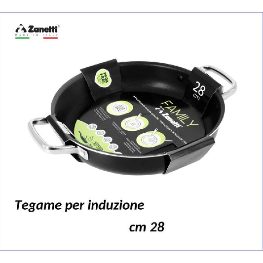 ZANETTI FAMILY TEGAME INDUZIONE XL 2 MANICI CM.28