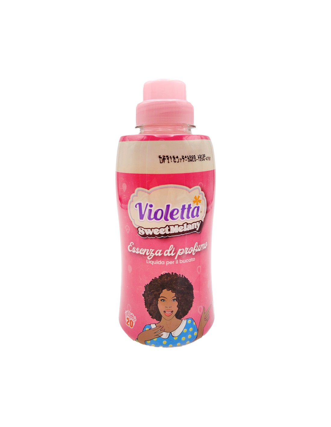 VIOLETTA ESSENZA DI PROFUMO LIQUIDA PER IL BUCATO 400ML 20 LAVAGGI SWEET MELANY