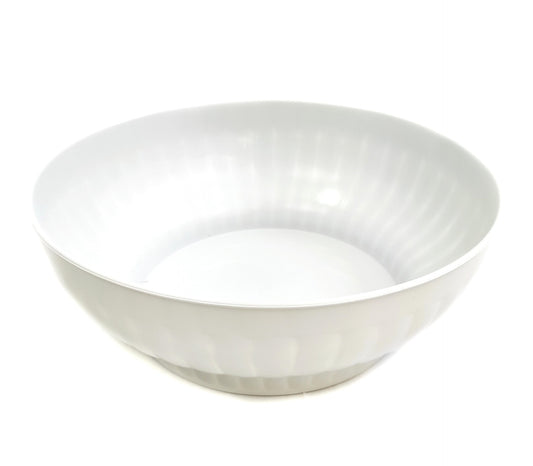 ECOPLAST INSALATIERA COSTOLATA D.30 BIANCO