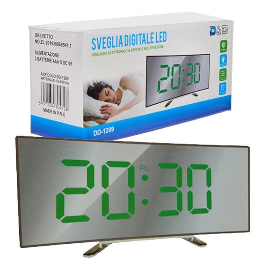 EUROBLU SVEGLIA DIGITALE LED CM 17X7,2