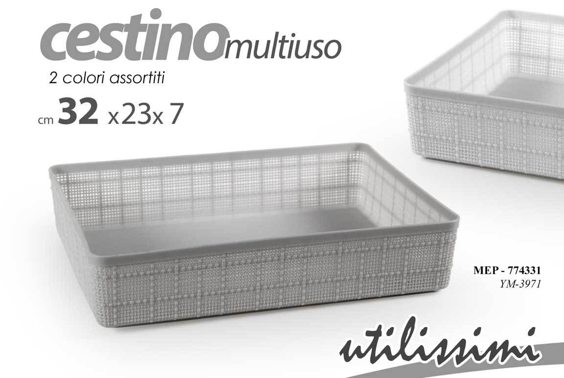 GICOS CESTINO MULTIUSO CM.32X23X6,8 MEP-774331