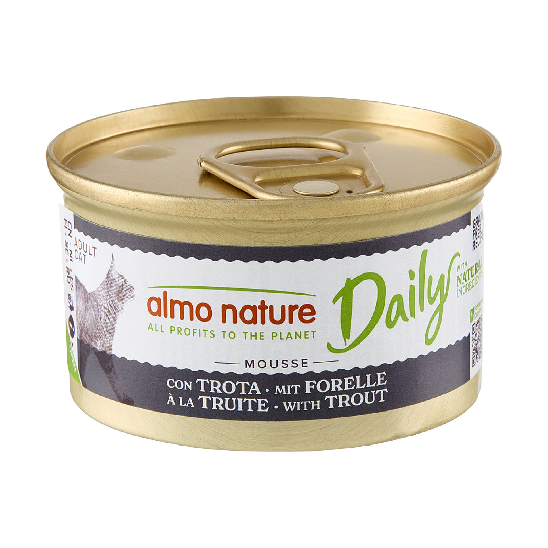 ALMO NATURE DAILY GATTO MOUSSE 85G TROTA