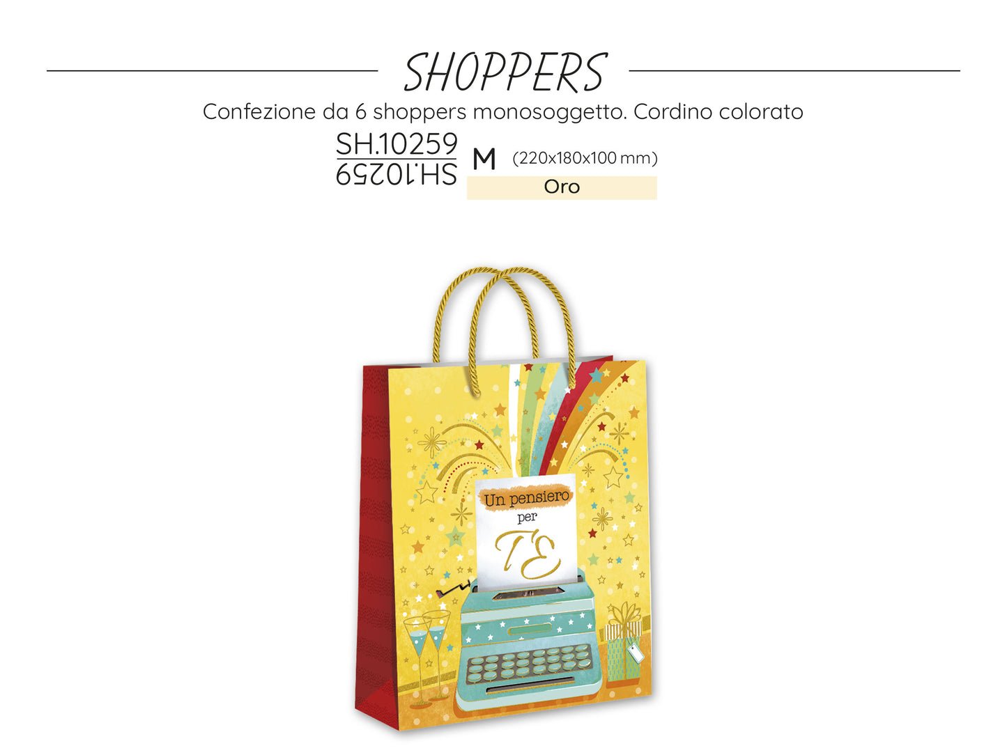 CROMO NB SHOPPER COMPLEANNO SH.10259M