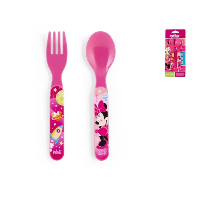LULABI DISNEY HOME SET 2 POSATE 6M+ MINNIE COSMO