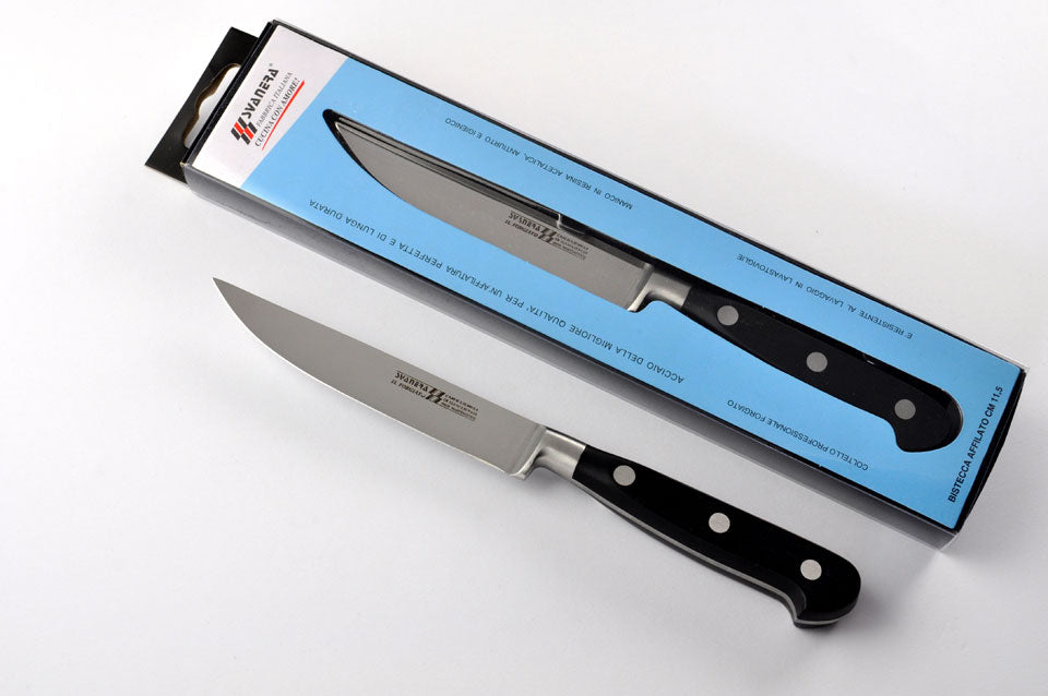 SVANERA COLTELLO BISTECCA MM3 CM11,5 AFFILATO FORGIATO