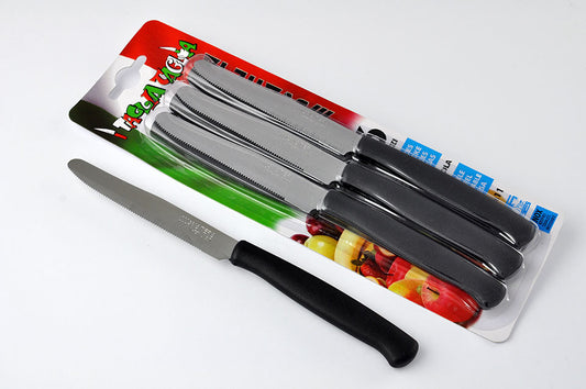 SVANERA 6 COLTELLO TAVOLA MM1 CM11 NERO