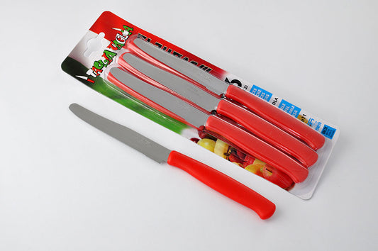 SVANERA 6 COLTELLO TAVOLA MM1 CM11 ROSSO