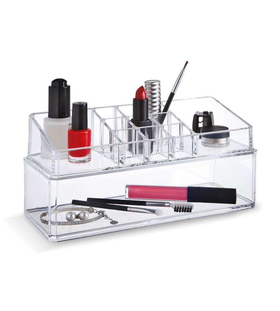 DOMOPAK LIVING MAKE UP ORGANIZER DOPPIO CM.23,3X9,4XH.11