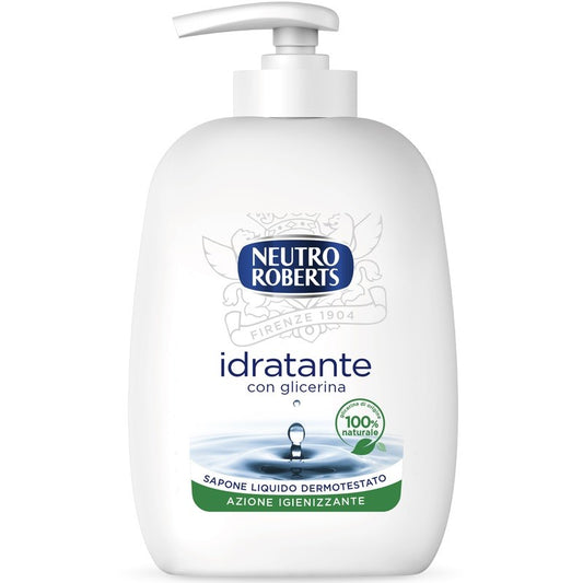 NEUTRO ROBERTS SAPONE LIQUIDO 200ML IDRATANTE CON GLICERINA