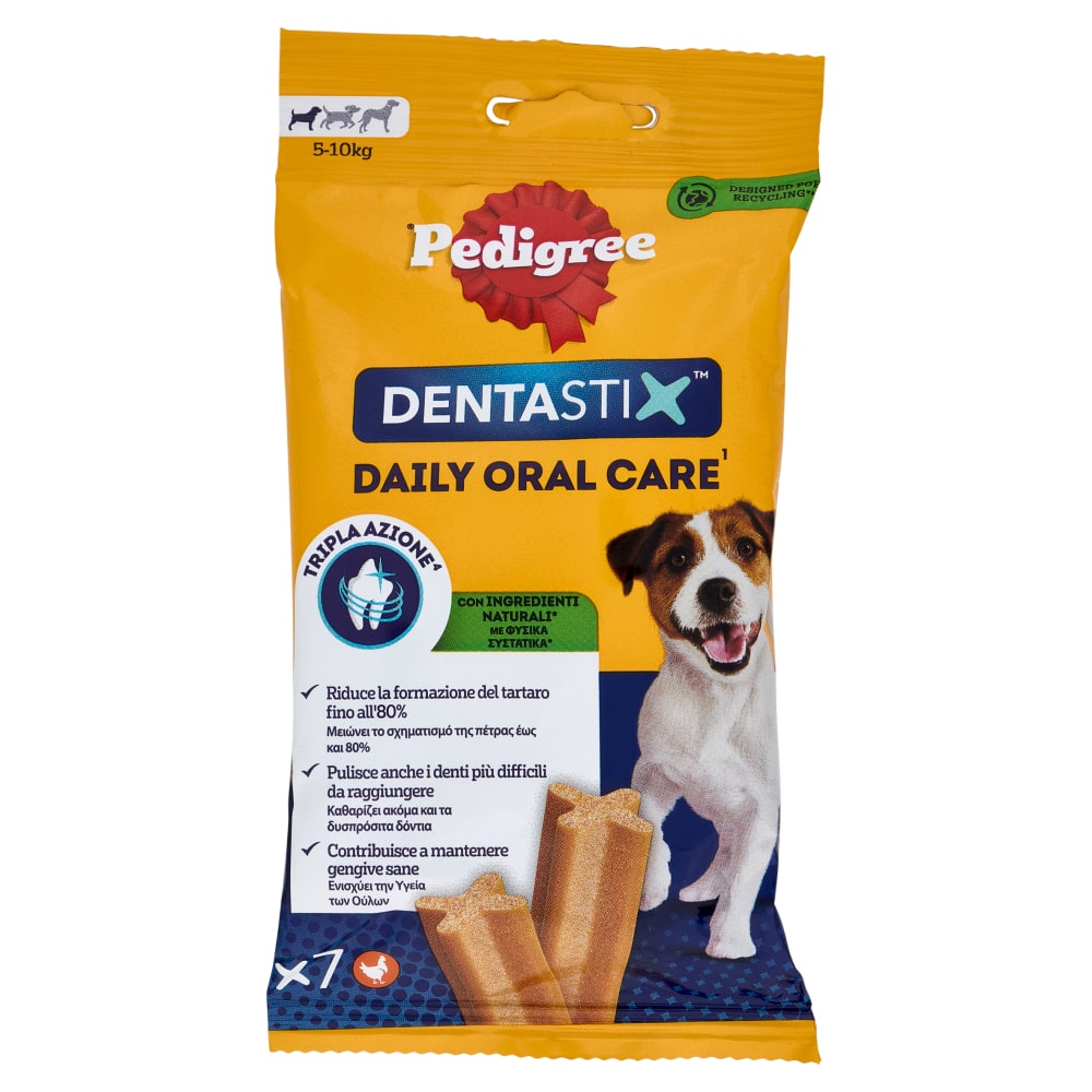 PEDIGREE DENTASTIX MINI 5-10KG 110G X7