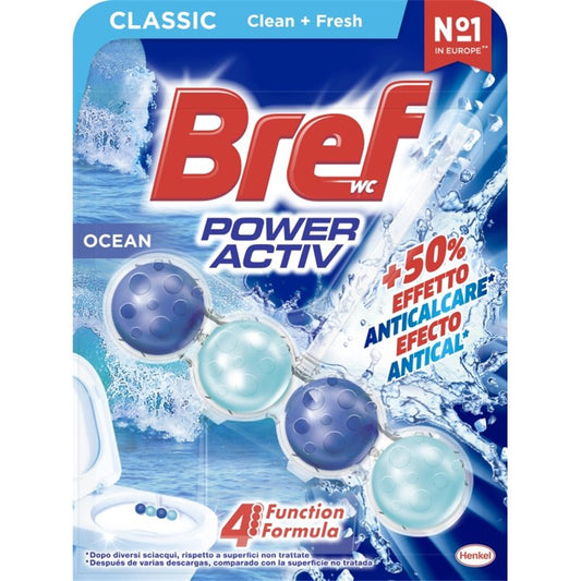 BREF WC TAVOLETTE POWER ACTIVE 4IN1 50G OCEAN