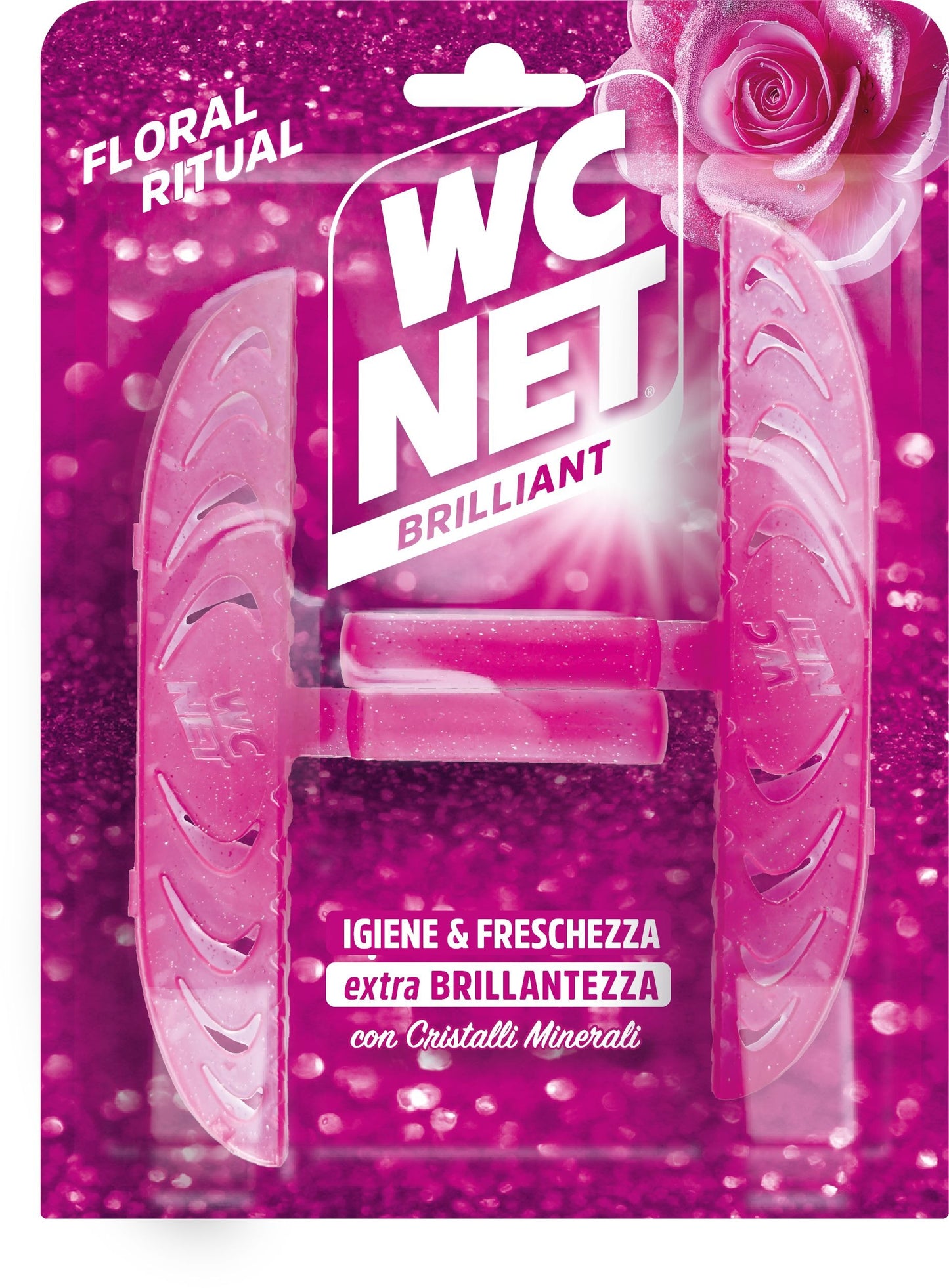 WC NET BRILLIANT TAVOLETTE WC 2PZ FLORAL RITUAL