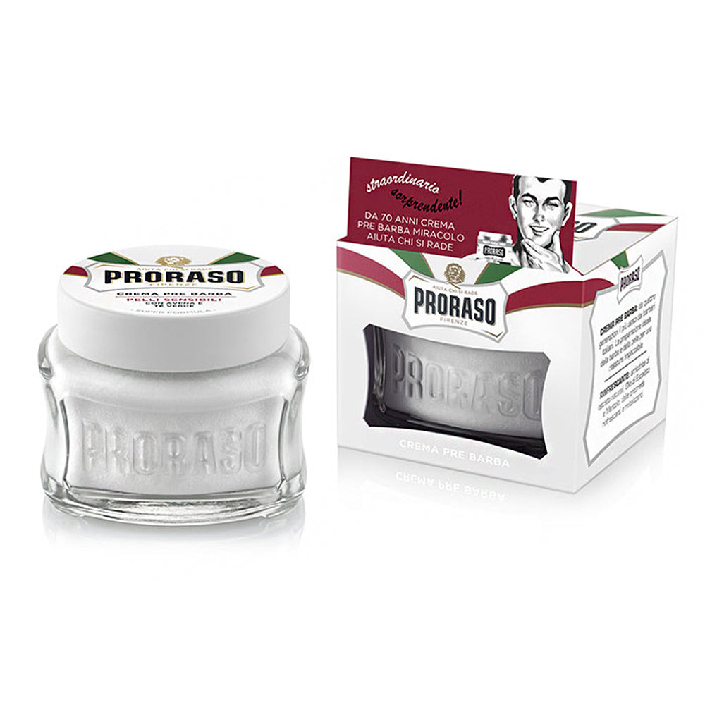 PRORASO CREMA PRE BARBA 100ML PELLI SENSIBILI