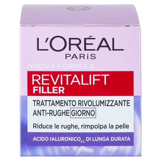 L'OREAL REVITALIFT FILLER TRATTAMENTO RIVOLUMIZZANTE ANTI-RUGHE GIORNO 50ML