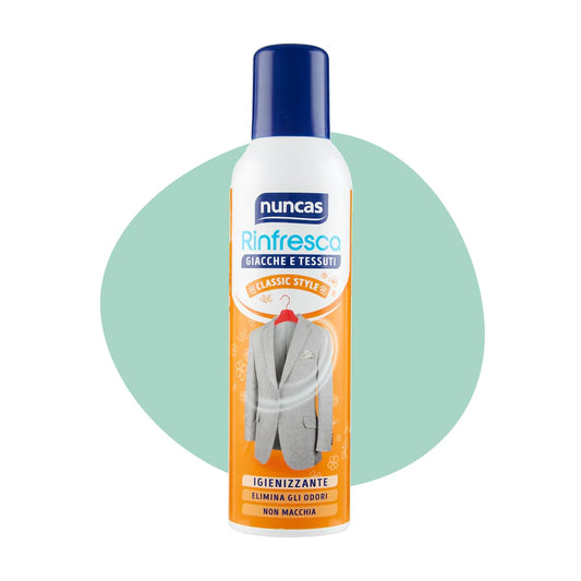 NUNCAS RINFRESCA GIACCHE E TESSUTI SPRAY 250ML CLASSIC STYLE