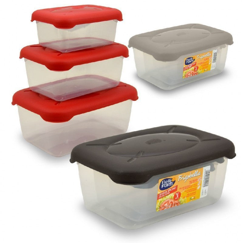 BELLI E FORTI FRIGOBELLA 3PZ RETTANGOLARE BIANCO/TORTORA