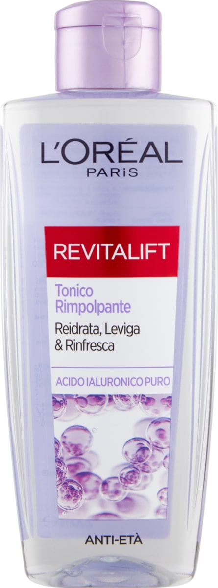 L'OREAL REVITALIFT TONICO RIMPOLPANTE ACIDO IALURONICO PURO ANTI ETA' 200ML