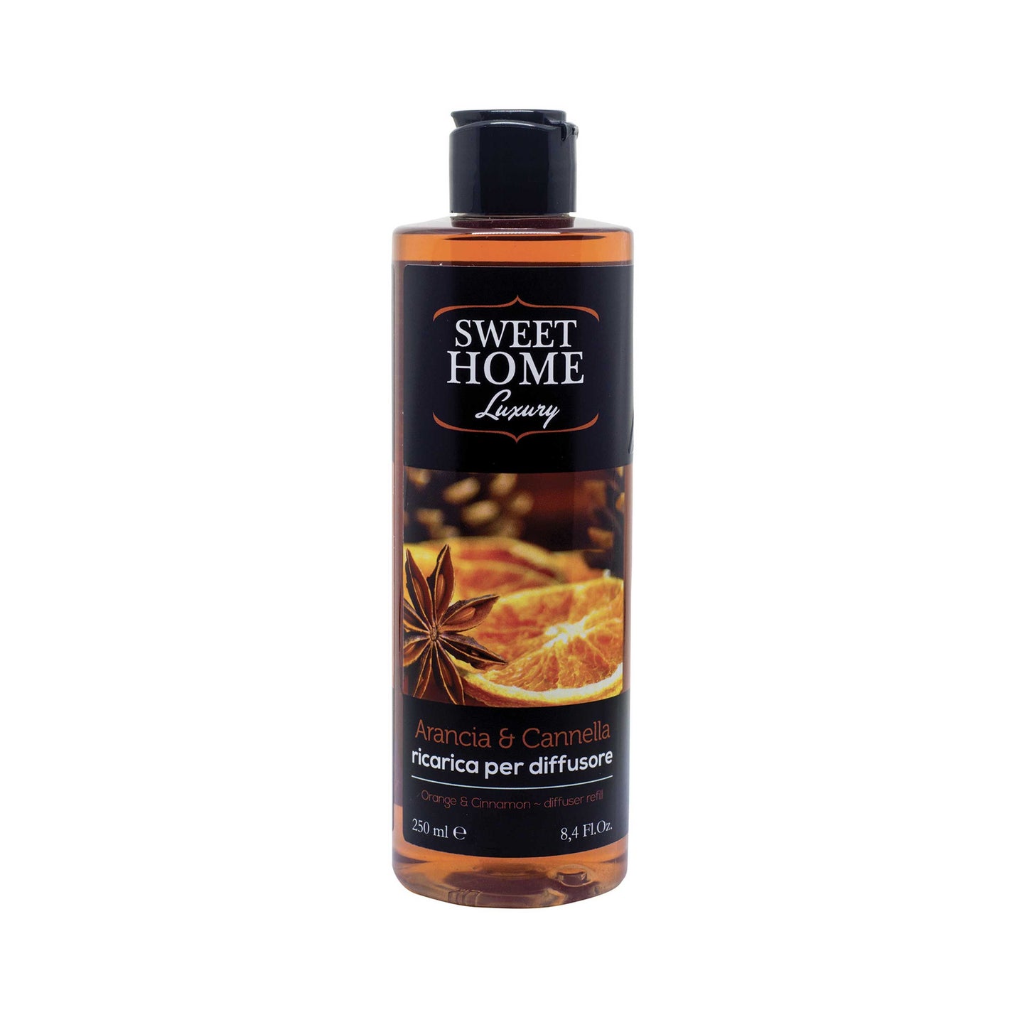 SWEET HOME LUXURY RICARICA PER DIFFUSORE 250ML ARANCIA & CANNELLA