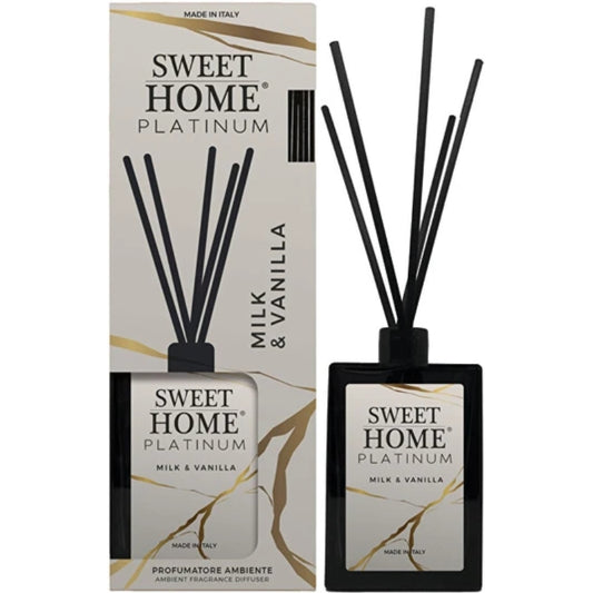 SWEET HOME PLATINUM PROFUMATORE AMBIENTE 100ML MILK & VANILLA