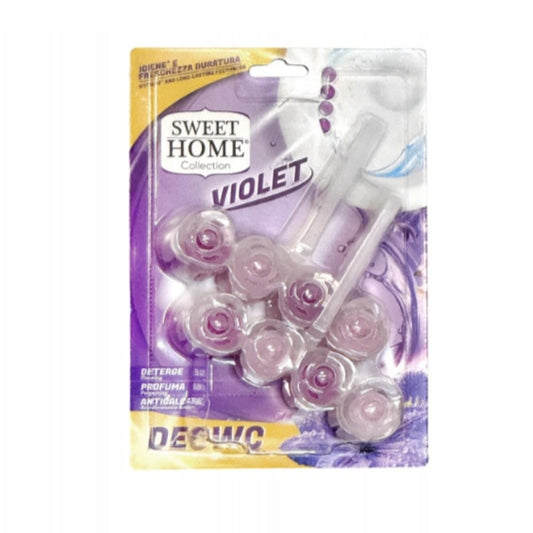 SWEET HOME COLLECTION DEO WC TAVOLETTE 2X50G VIOLET
