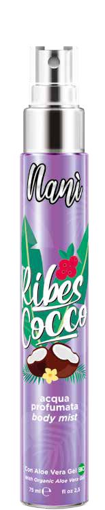NANI' ACQUA PROFUMATA 75ML RIBES E COCCO