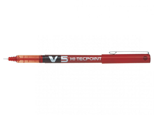 PILOT V5 HI-TECPOINT 0.5 ROSSA