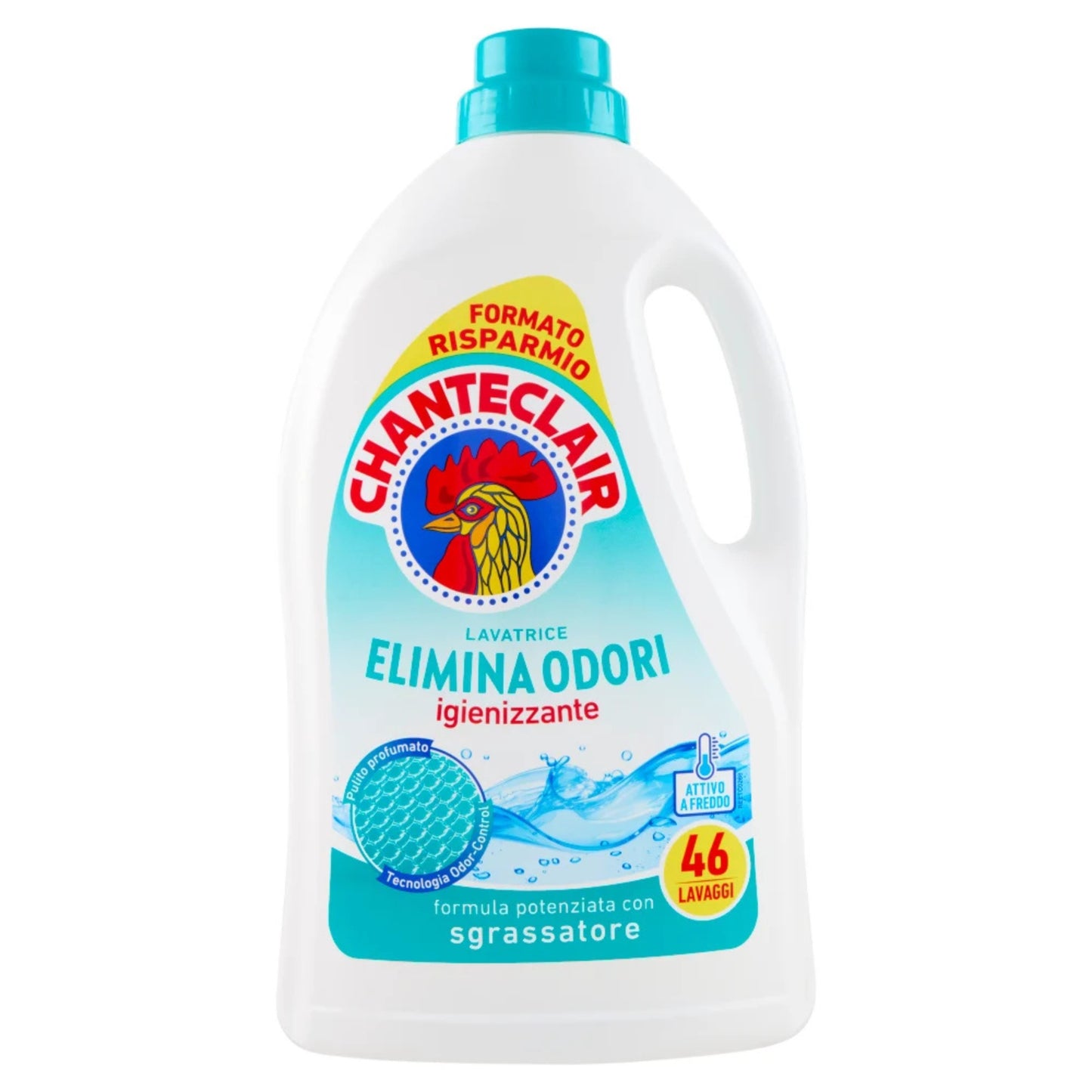 CHANTECLAIR LAVATRICE LIQUIDO 2,07L 46LAV. ELIMINA ODORI IGIENIZZANTE