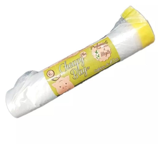 SMP CHEAPY BAG 10PZ 70X105 TRASPARENTI MOJITO CON MANIGLIE