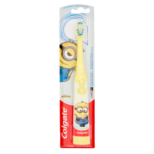 COLGATE SPAZZOLINO ELETTRICO A BATTERIA MINIONS EXTRA MORBIDO