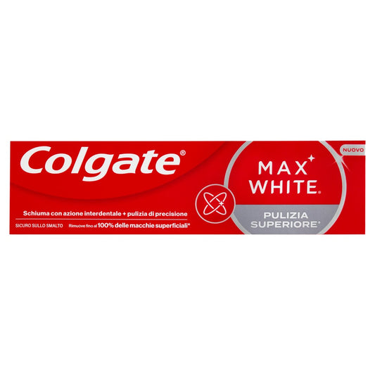 COLGATE DENTIFRICIO 75ML MAX WHITE PULIZIA SUPERIORE
