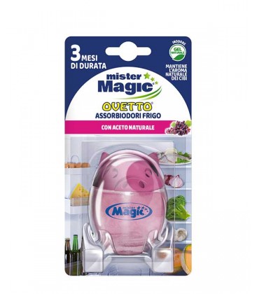 MISTER MAGIC OVETTO ASSORBIODORI FRIGO 40G CON ACETO NATURALE