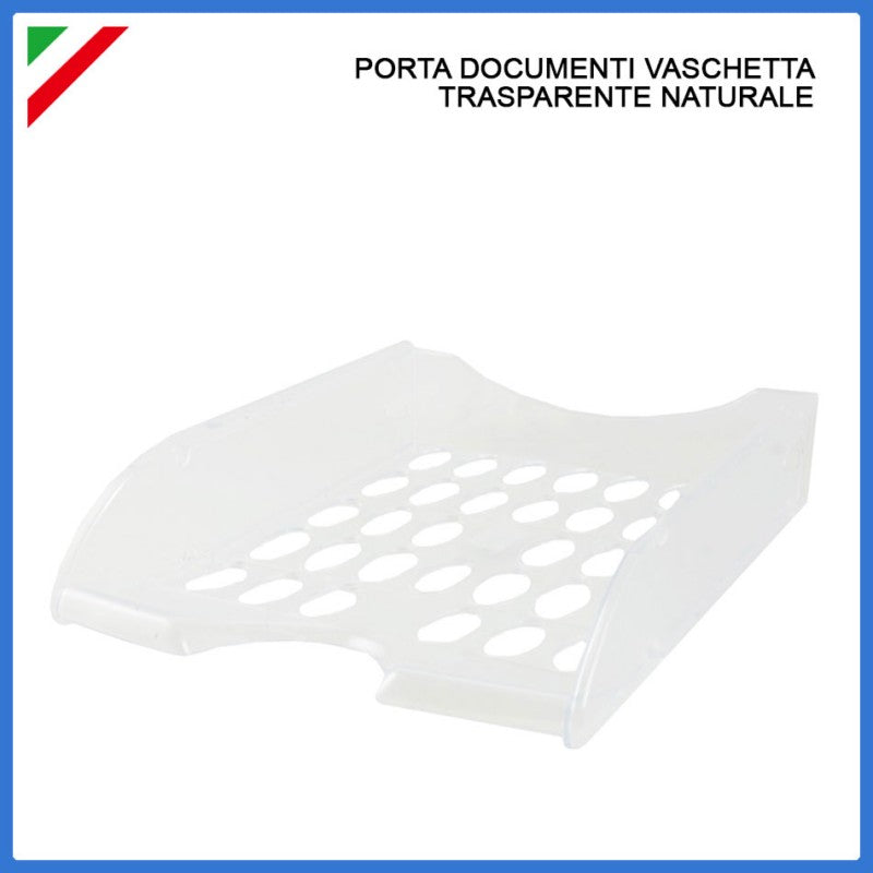 VASCHETTA PORTA CORRISPONDENZA TRASPARENTE NEUTRO
