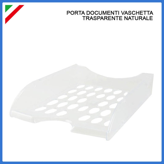 VASCHETTA PORTA CORRISPONDENZA TRASPARENTE NEUTRO