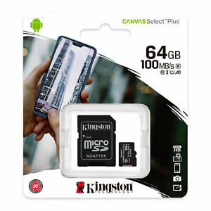 KINGSTON MICRO SD 64GB 100MB/S