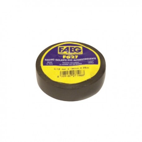 FAEG NASTRO ISOLANTE NERO MM15X10M