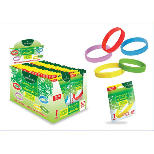 DOLCI SGUARDI BRACCIALE CLASSICO AL PROFUMO DI CITRONELLA 1 PEZZO