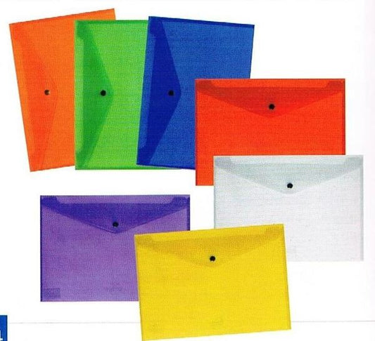 SPEED BUSTA CON BOTTONE VARI COLORI A5