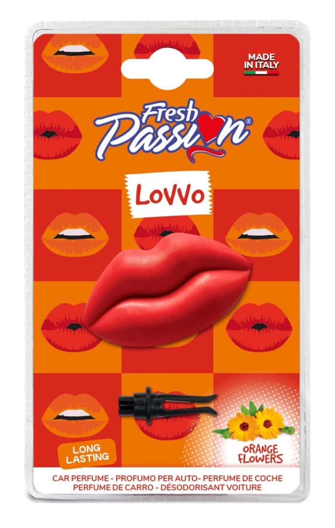 FRESH PASSION CAR LOVVO ORANGE FLOWERS