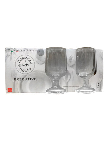 BORMIOLI BICCHIERE EXECUTIVE VINO 20,7CL X3