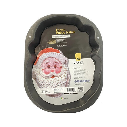 VESPA TEGLIA FORMA BABBO NATALE CM.36X28,5X5