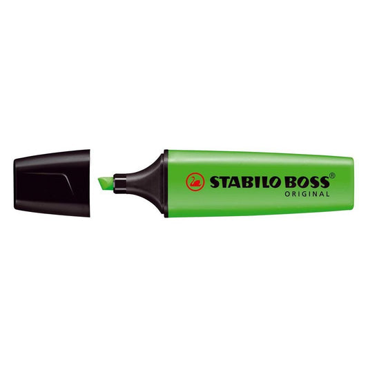 STABILO BOSS EVIDENZIATORE VERDE FLUO