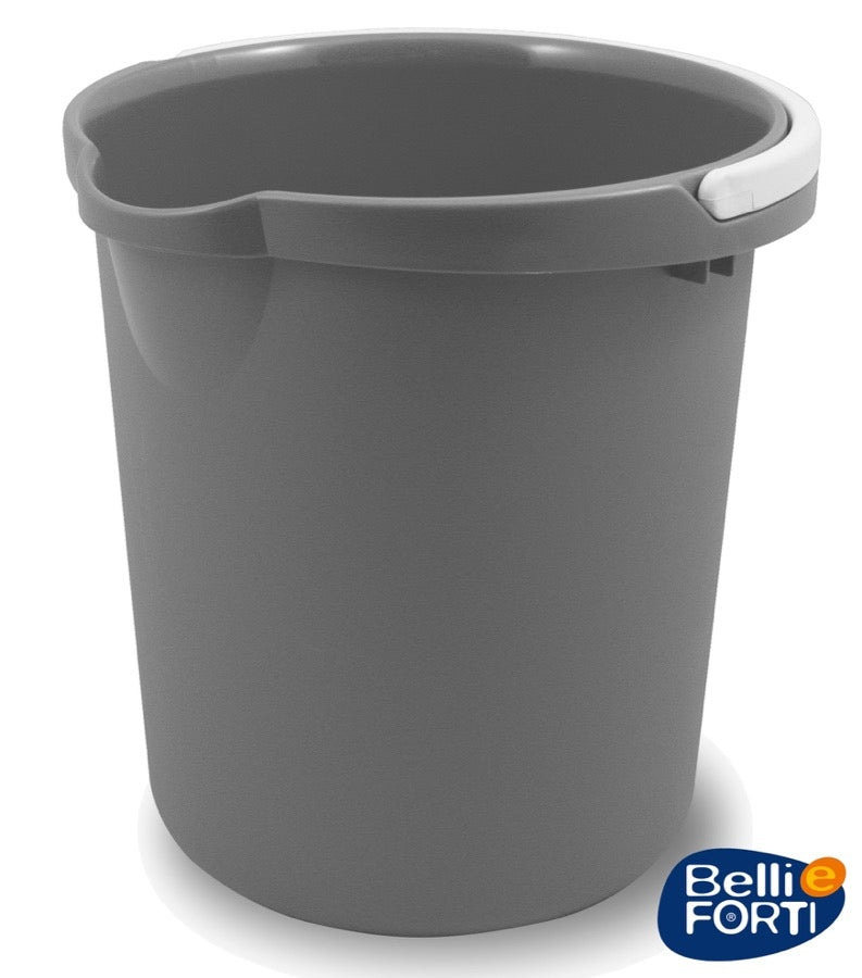 BELLI E FORTI SECCHIO TONDO 10LT GRIGIO BF00971