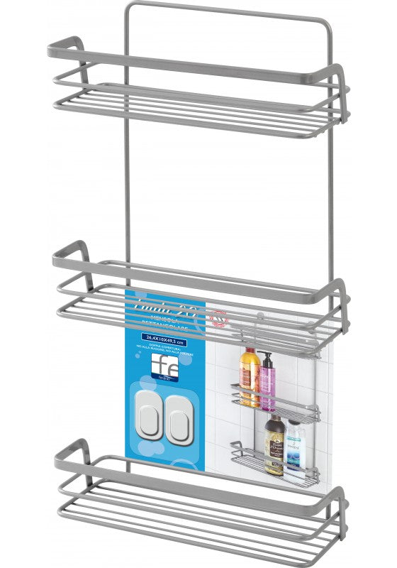 FERIDRAS LINDA 2.0 MENSOLA RETTANGOLARE 3 RIPIANI CM.26X11X53H