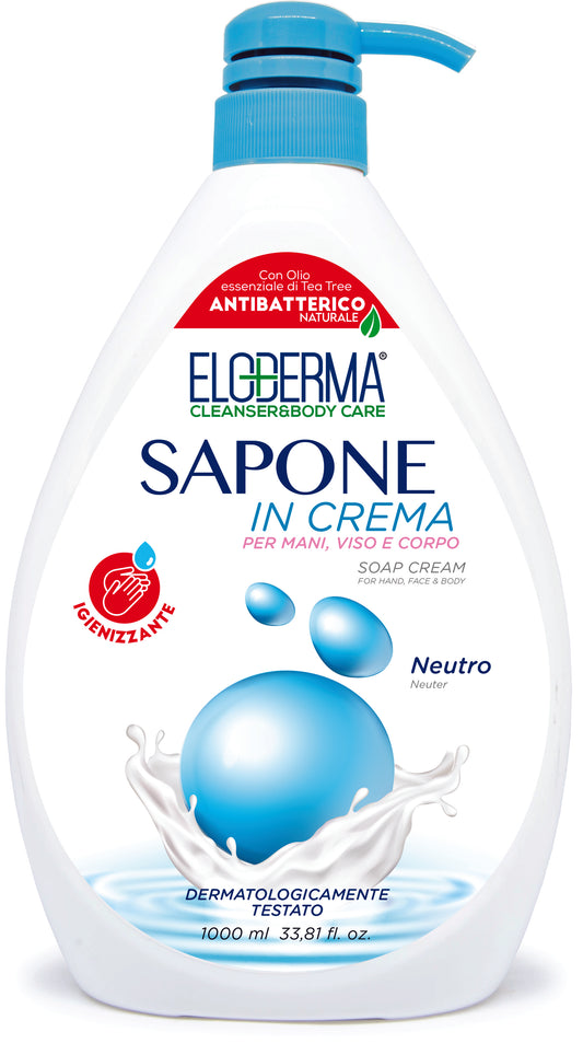 ELODERMA SAPONE IN CREMA 1L NEUTRO