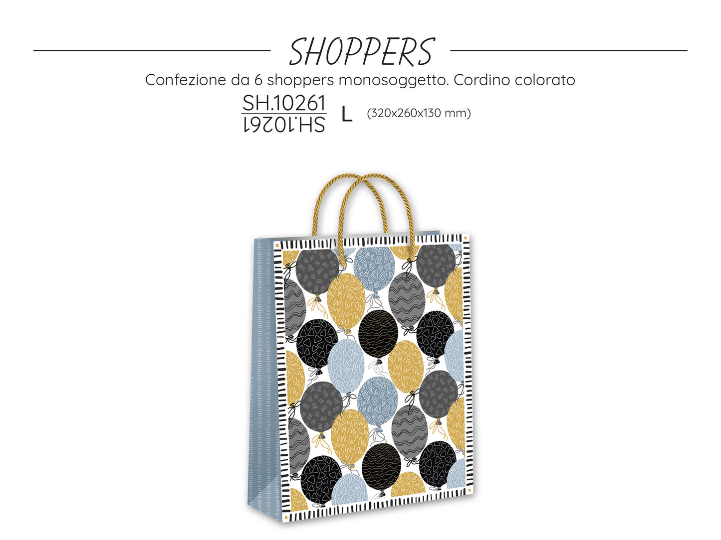 CROMO NB SHOPPER MASCHILI SH.10261L