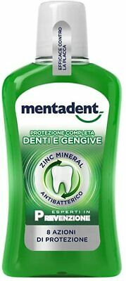 MENTADENT COLLUTTORIO 500ML DENTI E GENGIVE PROTEZIONE COMPLETA