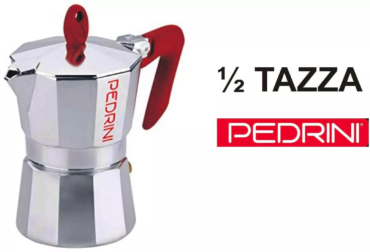 PEDRINI CAFFETTIERA BRILLANTATA 1/2 TAZZA 9080