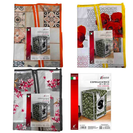 KASAVIVA COPRILAVATRICE CON CERNIERA CM.60X80 FANTASIA