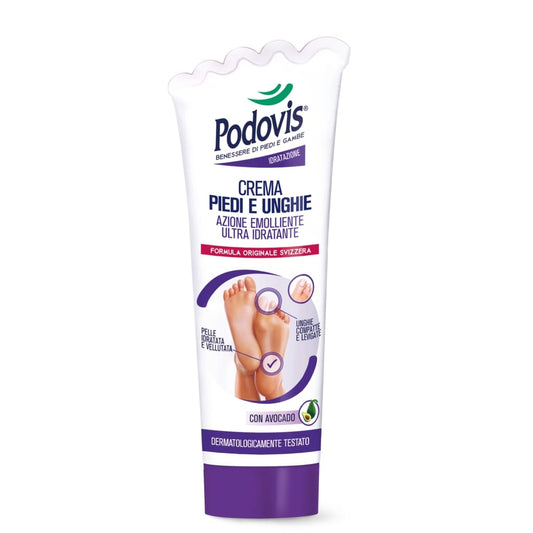PODOVIS CREMA PIEDI E UNGHIE AZIONE EMOLLIENTE ULTRA IDRATANTE 100ML