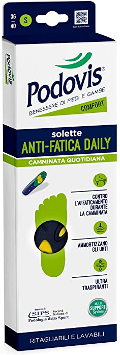 PODOVIS SOLETTE ANTI-FATICA DAILY SIZE S 36-40